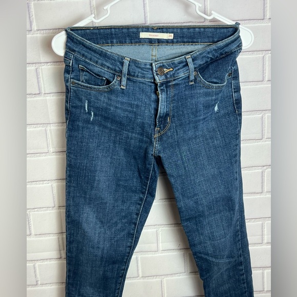 LEVIS 711 skinny Women's Blue Jeans/size 26 - Picture 8 of 11